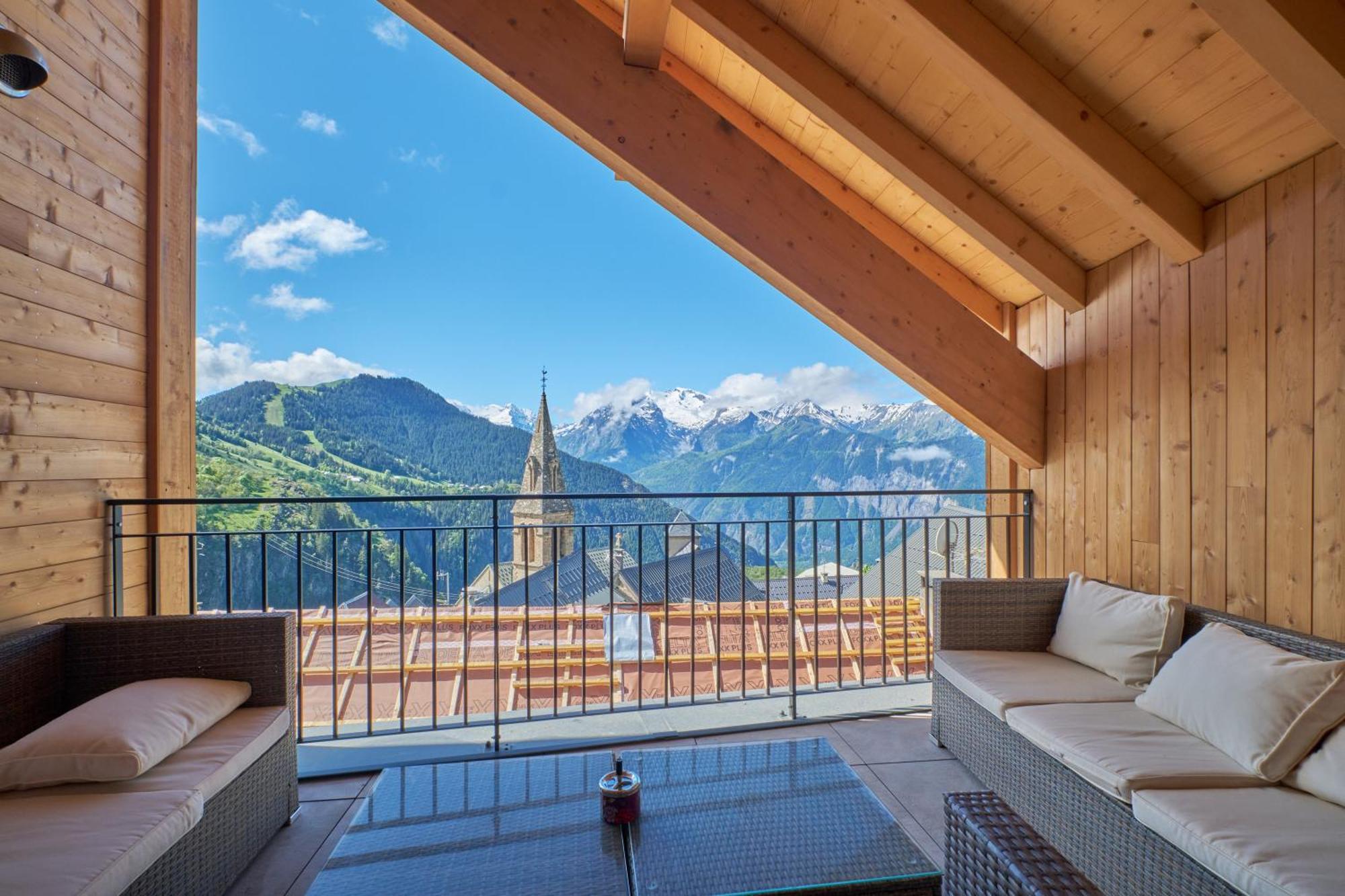La Grange Apartman Huez Kültér fotó