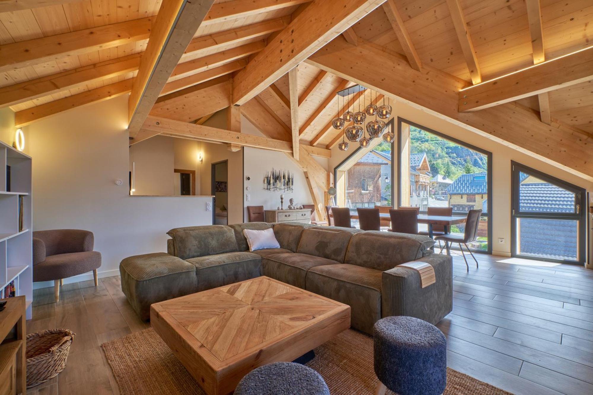 La Grange Apartman Huez Kültér fotó